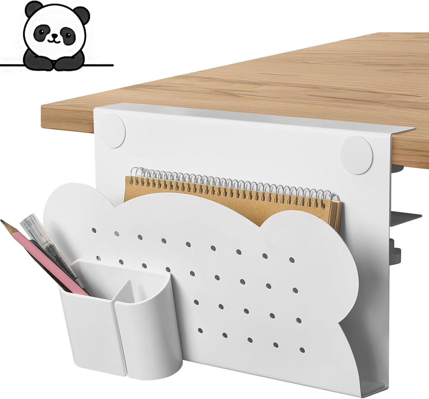 Panda Clamp-On Laptop Shelf - Workspace Organizer