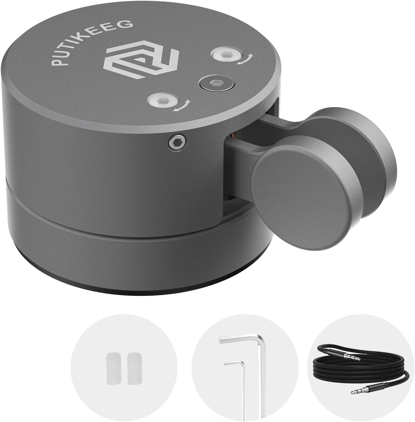 Putikeeg Mini Morse Code Key - Precision Dual Paddle Key for Ham Radio