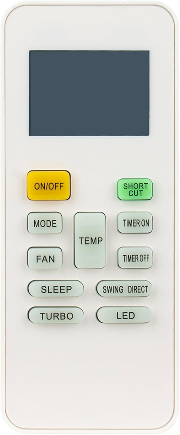 Midea AC Remote Control Replacement - AULCMEET
