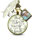 Wedding Bouquet Charm Dad I Carry Your Heart With Me Every Day