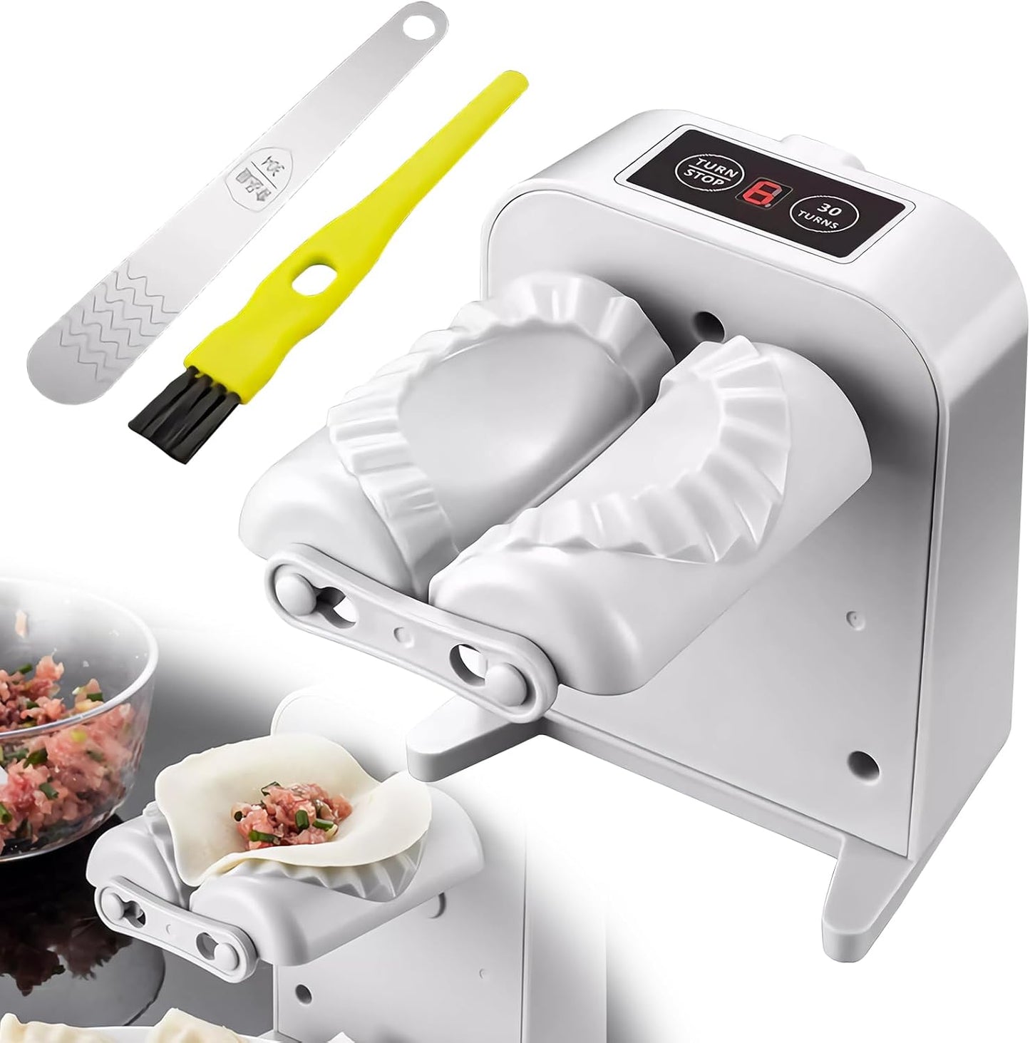 Electric Dumpling Maker: Easy Gyoza Creation!