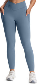 Aoxjox High Waisted Yoga Pants with Pockets for Women