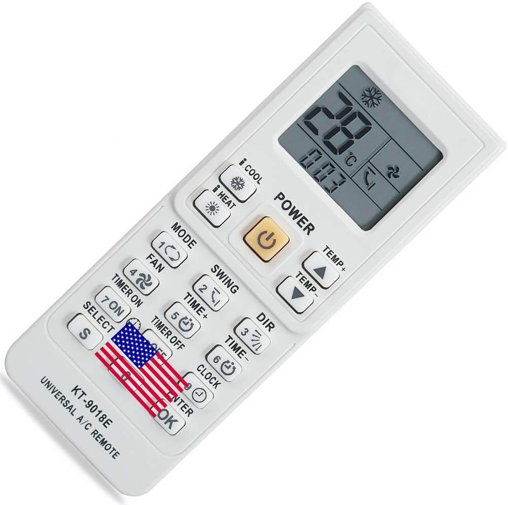 Universal AC Remote 5000-in-1: CHIGO, LG, HAIER, DAIKIN & More