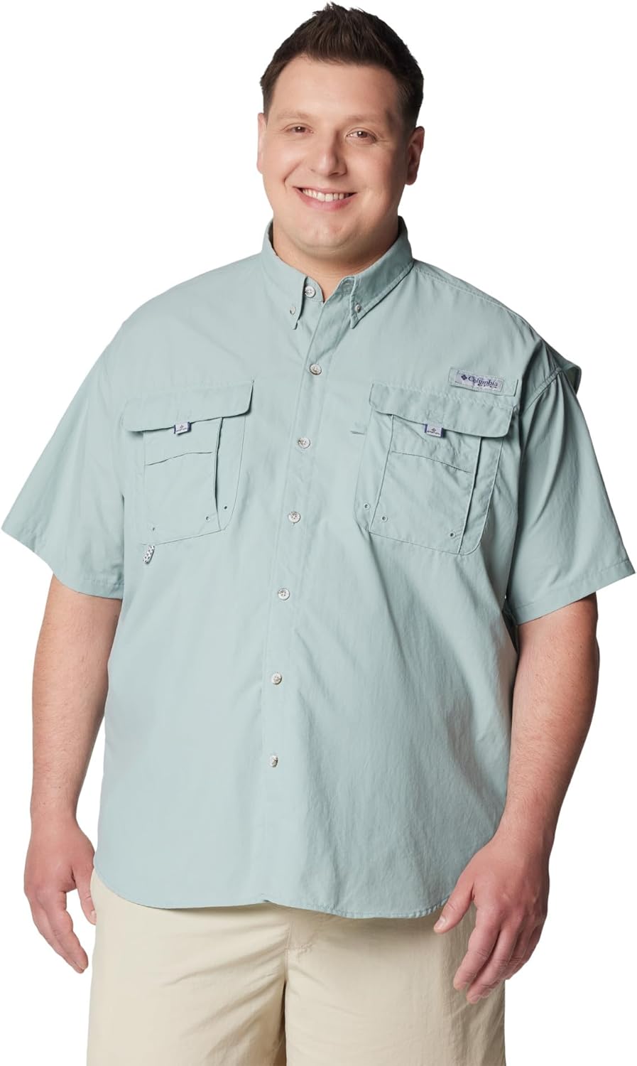 Columbia Men's PFG Bahama II Short Sleeve Shirt for Anglers