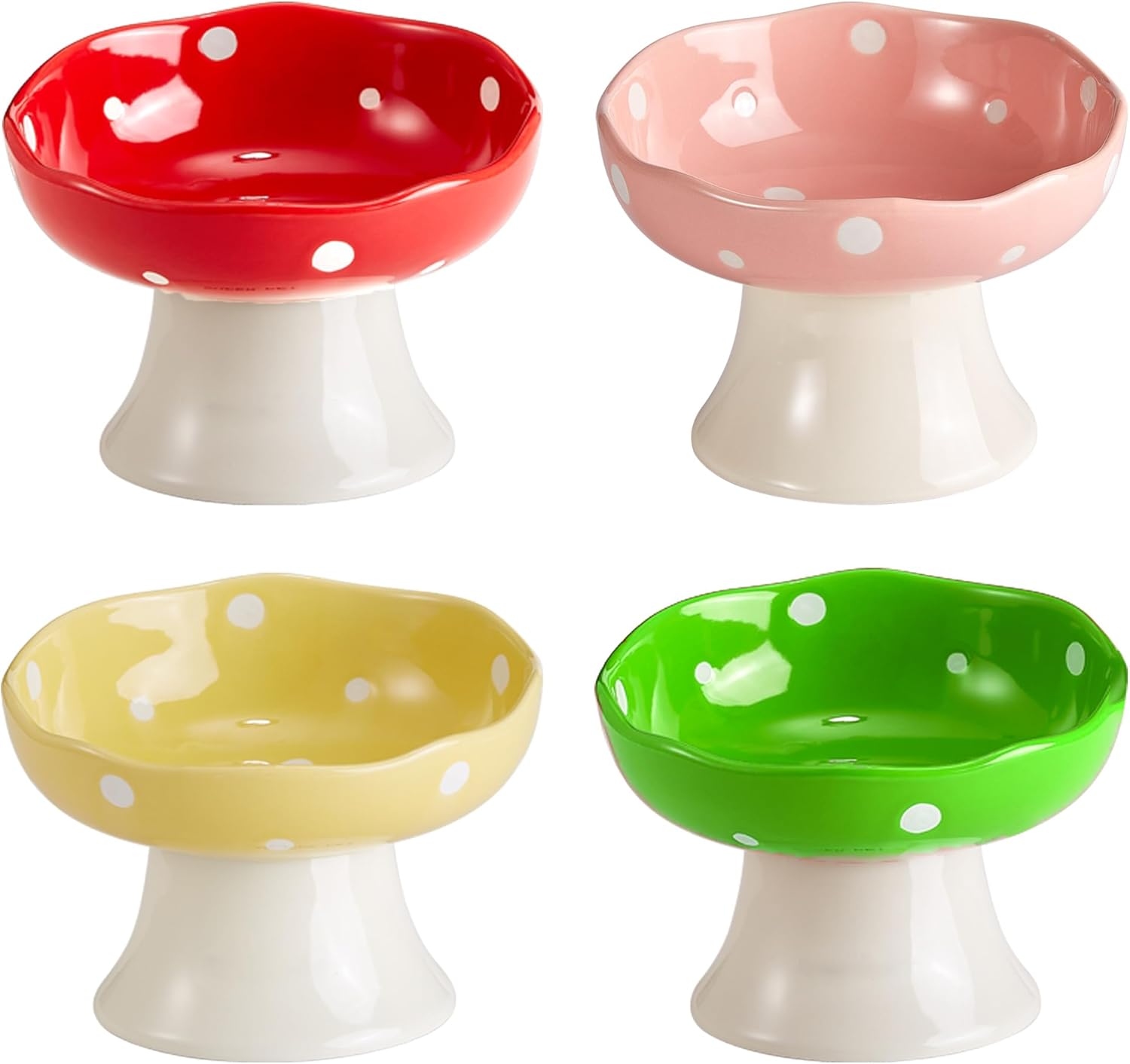 Elevated Cat Bowls for Comfortable Eating and Reduced Vomiting