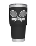 Personalized TENNIS Coach or Player Gift Tumblers, Mugs & Bottles