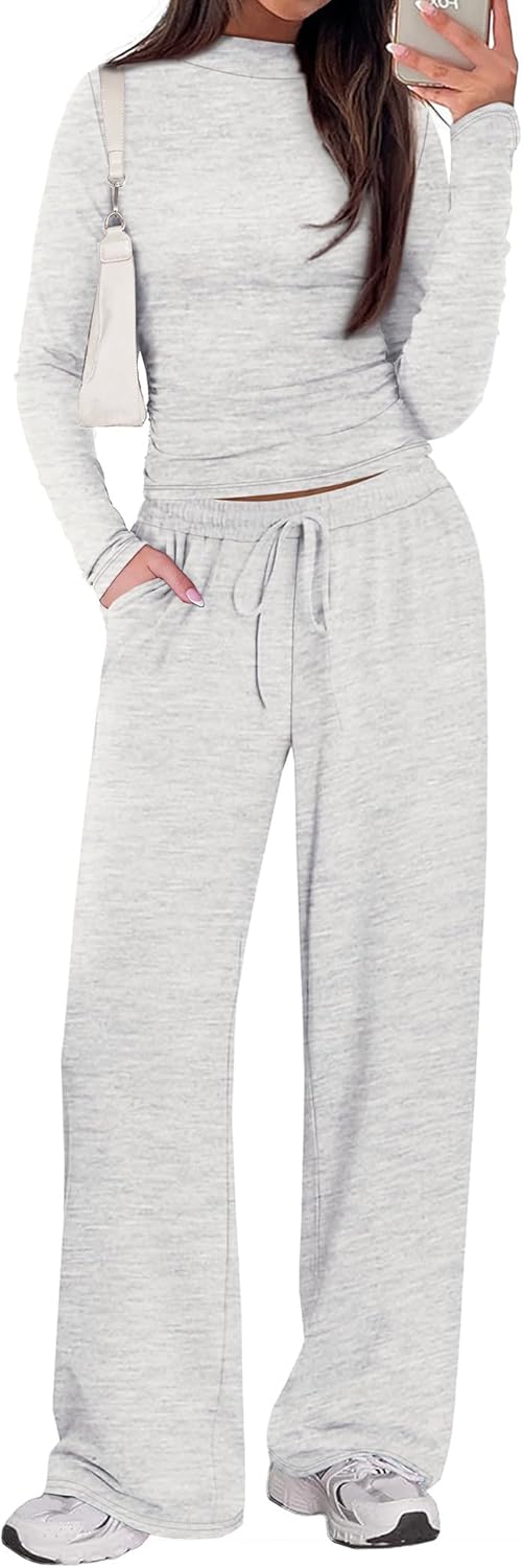 SAMPEEL Two Piece Lounge Set for Women - Stylish Fall Outfit
