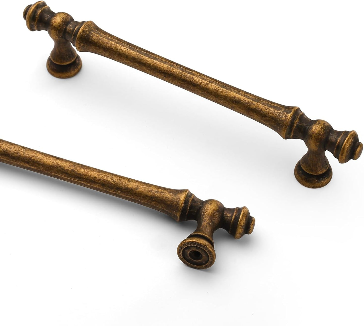 Antique Brass Kitchen Cabinet Handles for Vintage Style Decor