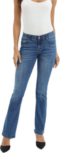 MetHera Le Mel Classic Stretch Curvy Bootcut Jeans - Flattering Shoes