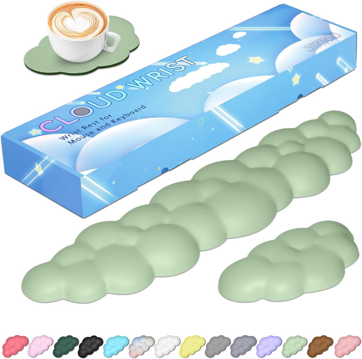 Ultimate Comfort Cloud Wrist Rest by JIKIOU