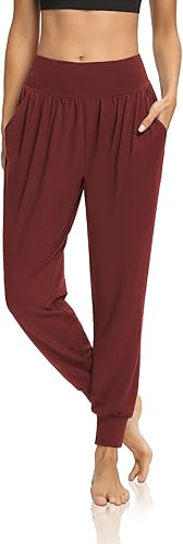 DIBAOLONG Womens Yoga Joggers Comfy Lounge Pants with Pockets