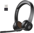 EKSA Wireless Headset Bluetooth 5.2 with Noise Cancelling Mic - 55H