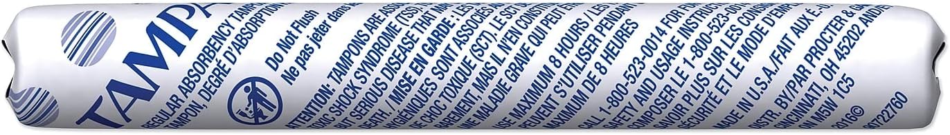 Hospeco Tampax Tampons for Vending Dispenser - Case of 500