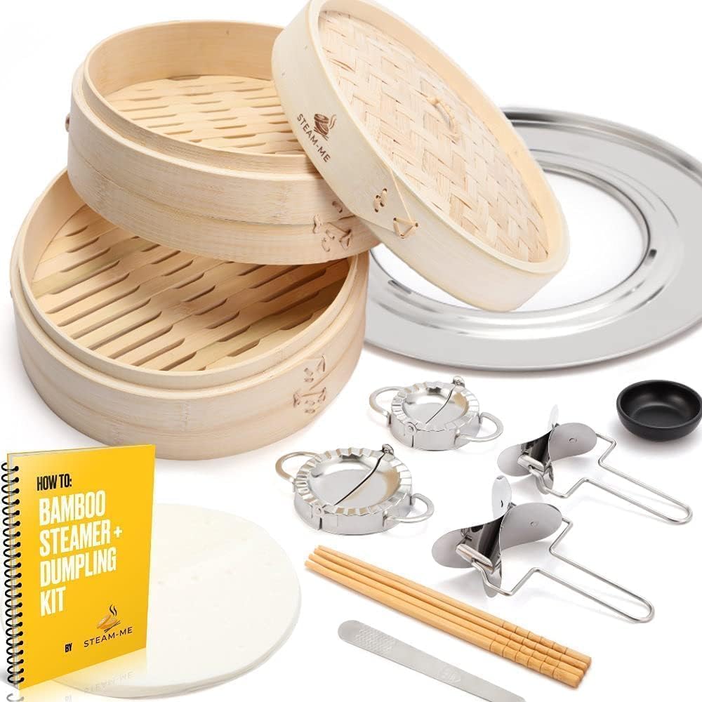 Bamboo Steamer Set - Versatile Cooking Powerhouse