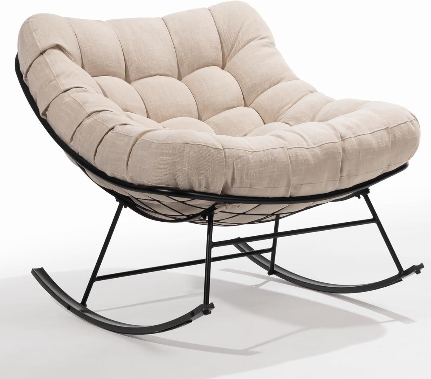 Bme Patio Rocking Chair for Indoor & Outdoor Comfort and Style