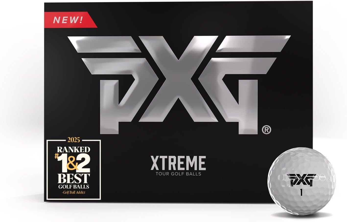 PXG Xtreme Tour Golf Balls for Maximum Distance and Control