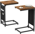 Simple Trending C Shaped End Table Set of 2 - Slim Sofa & Bedside