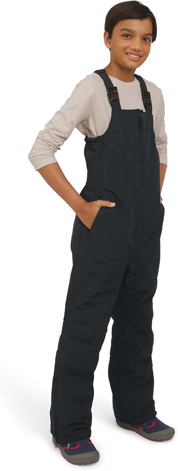Kids Squall Waterproof Insulated Snow Bib Overalls for Winter Fun