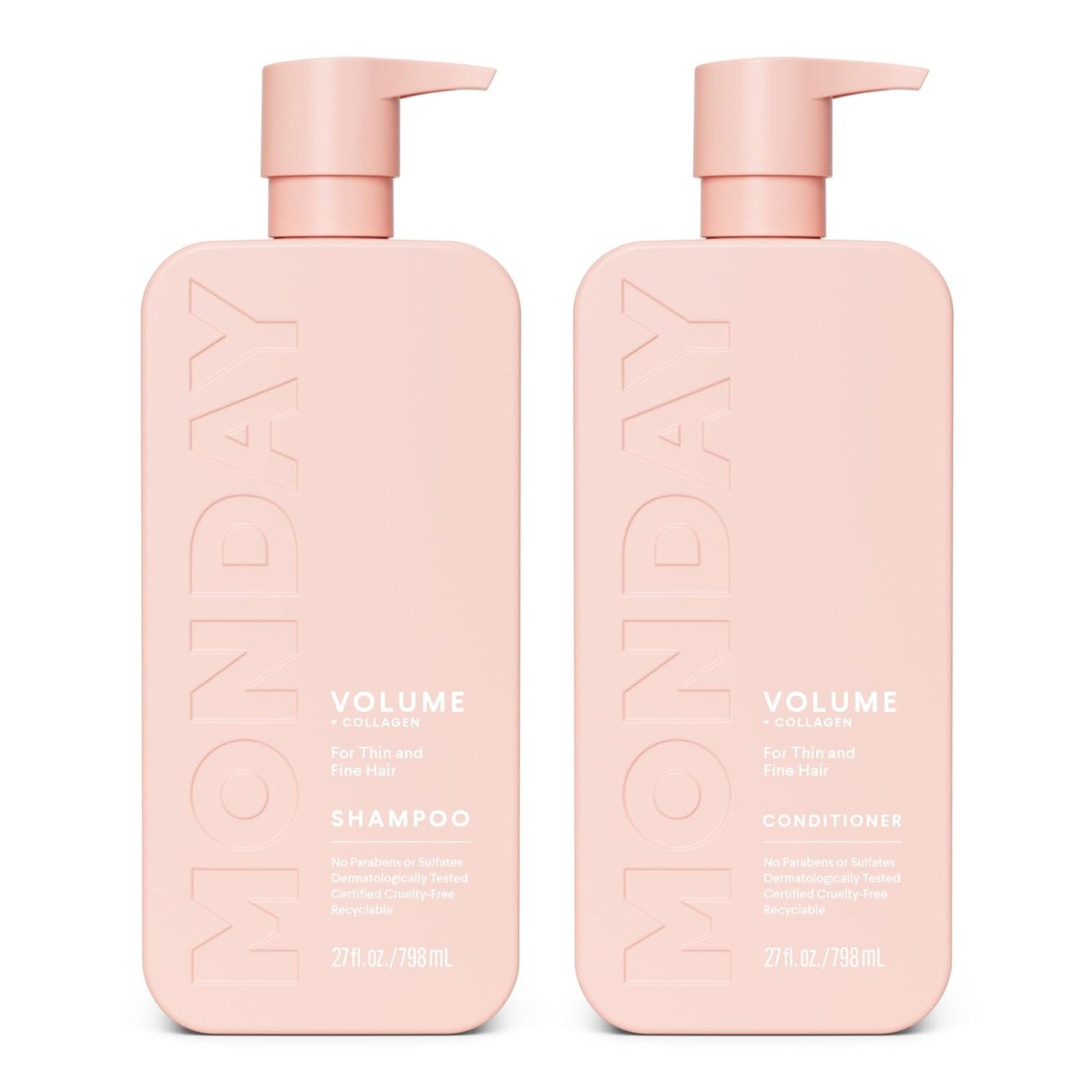 Volumizing Coconut Set for Thin Hair x2 - MONDAY HAIRCARE