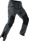 Mens Snow Ski Pants Fleece-Lined Waterproof Softshell - Warm Fit