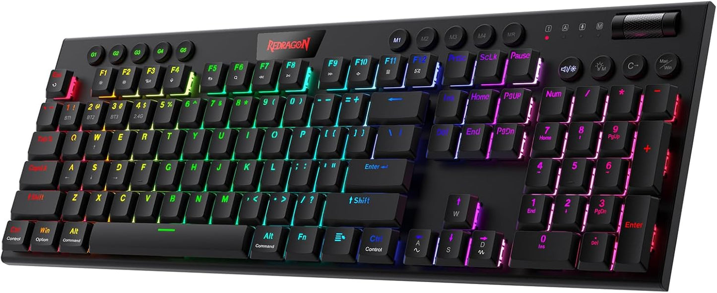 Redragon K618 PRO Wireless RGB Mechanical Keyboard Review