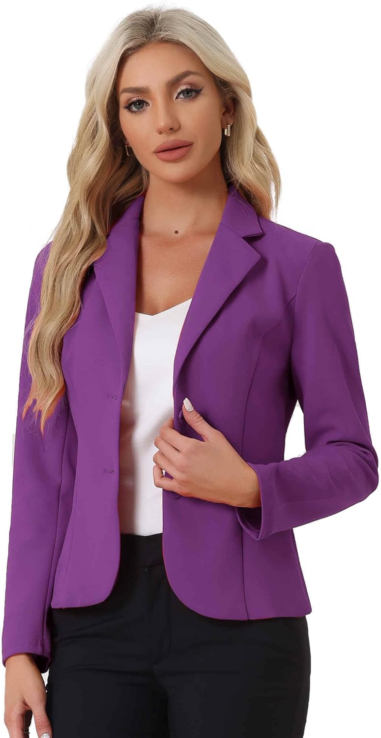 Allegra K Women's Work Office Blazer for Stylish Professionals