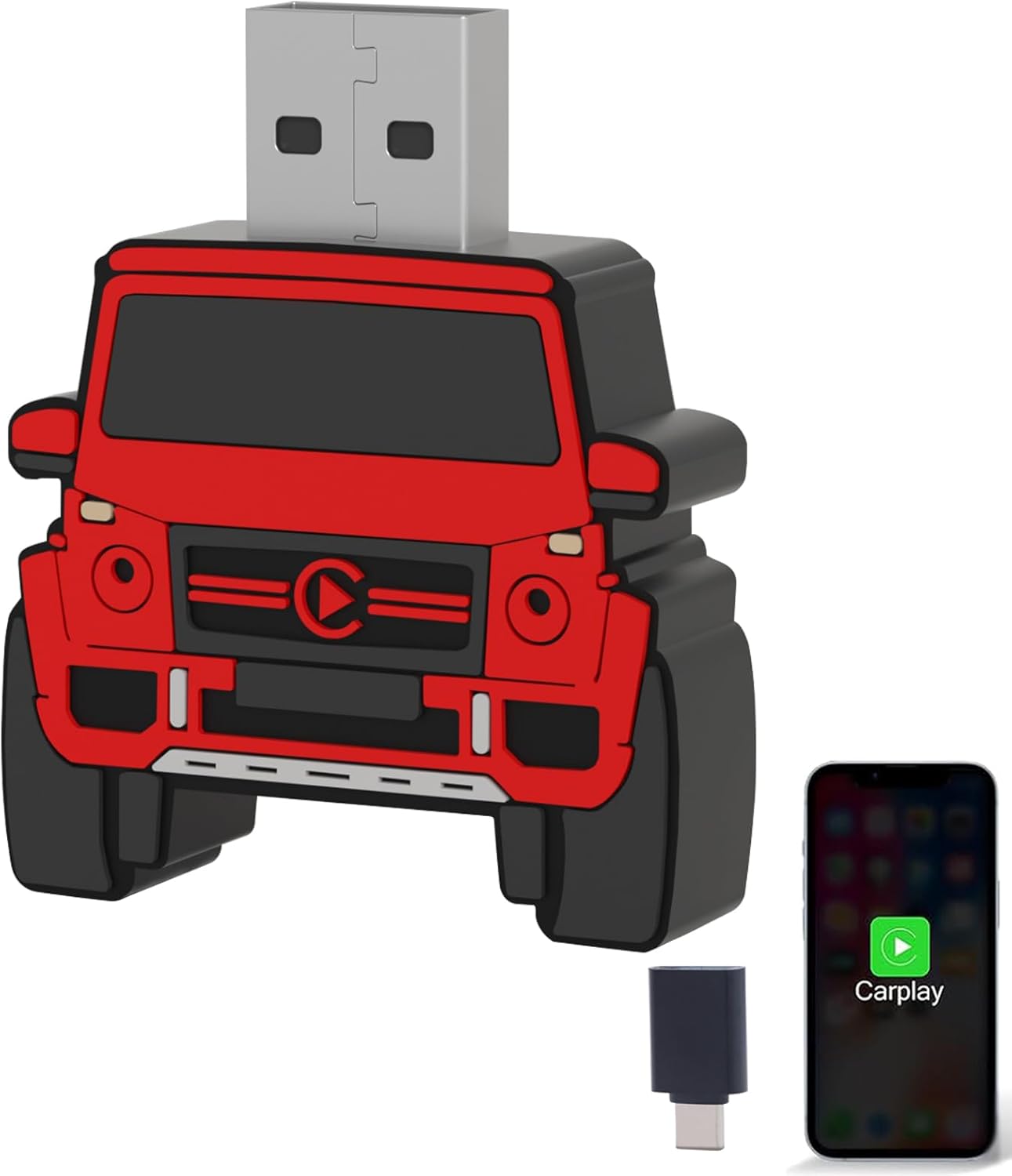 Wireless CarPlay Adapter for iPhone - 2025 Upgrade for Seamless Use