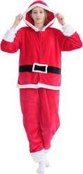 Snug Fit Adult Unisex Onesie Cosplay Costume - Soft Flannel One-Piece
