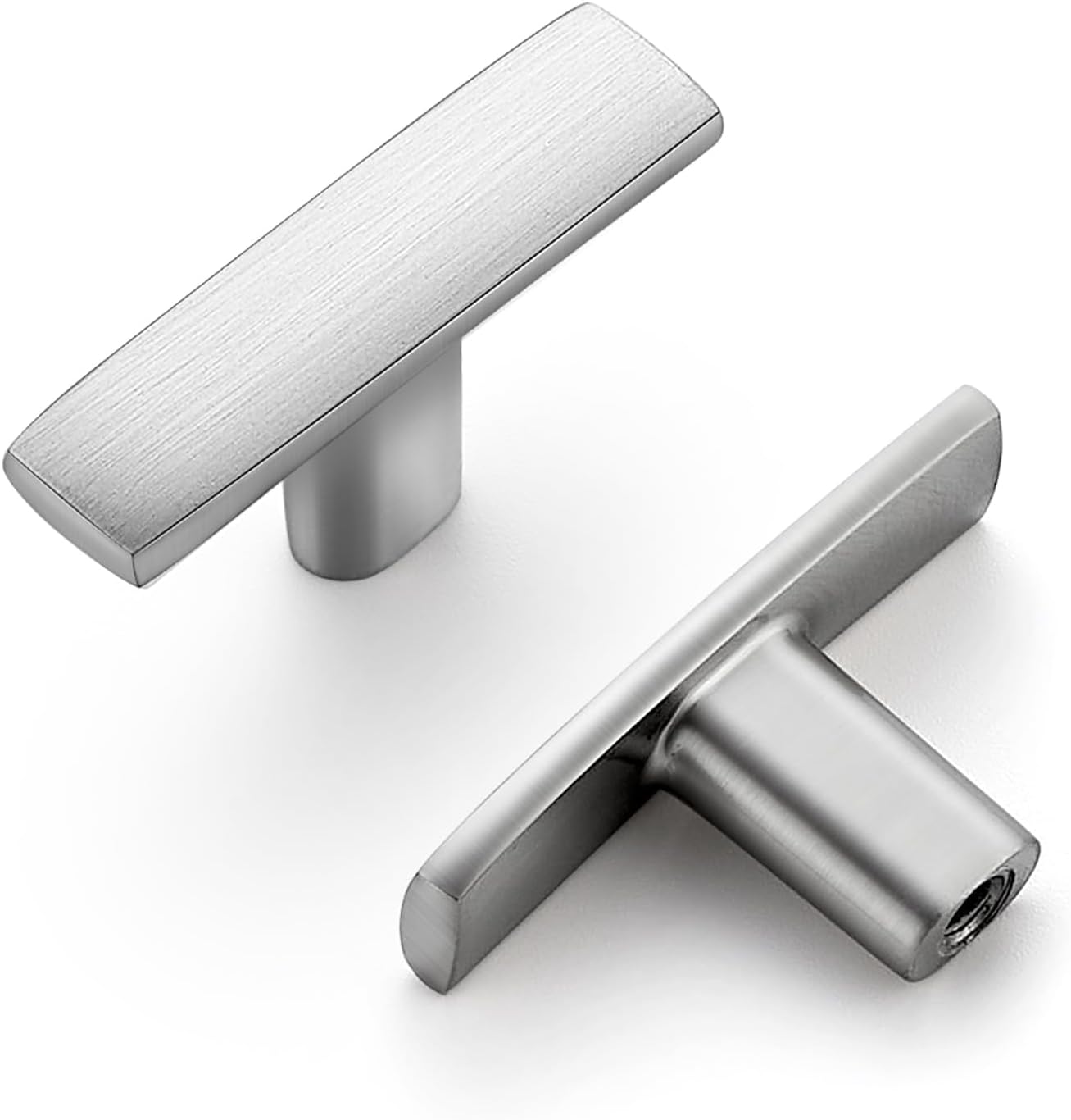 30 Pack Brushed Nickel Cabinet Knobs for Modern Kitchen Design