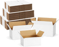 Small White Shipping Boxes 45 Pack - Assorted 3 Sizes Mailers