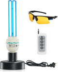 36Watts UV Sanitizer Lamp with Remote Control - Ozone Free UVC Light
