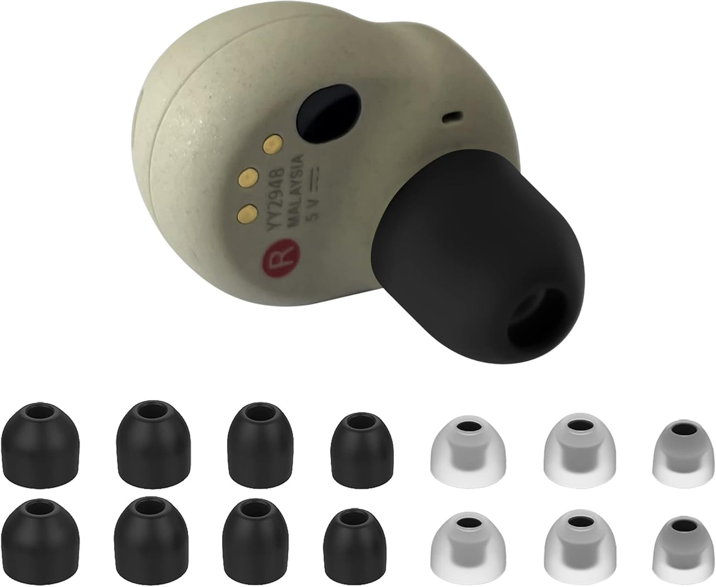 Geiomoo Sony WF-1000XM4 Ear Tips Kit - Comfort and Fit