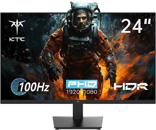 KTC 24 Inch 1080P Full HD Monitor for Gaming and Work