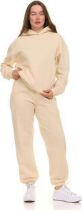 Sweat Set for Women Two Piece Outfit - Cozy Fleece Matching Set MODERN