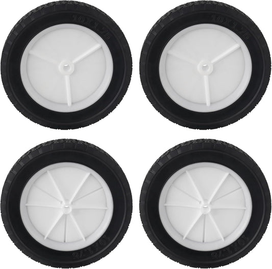 CheeMuii 10 Inch Lawn Mower Wheels - Durable Replacement Set