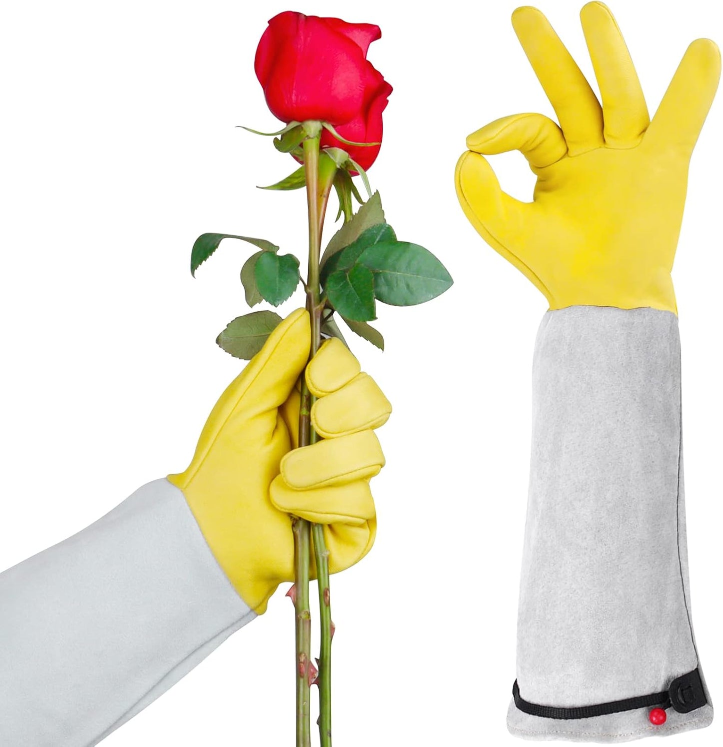 Thorn Proof Goatskin Gardening Gloves - Small