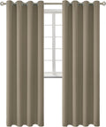 BGment Room Darkening Curtains 95 in - Thermal Insulated Cocoa