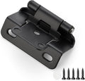 50 Pack 25 Pair Black Cabinet Hinges - Self Closing 1/2 in Overlay