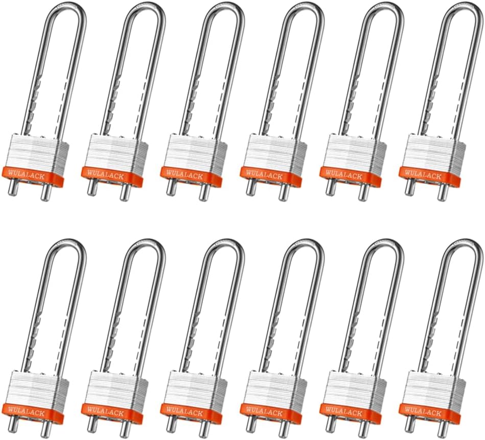 2in Long Shackle Cabinet Lock Set of 12 for Maximum Security