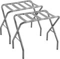 AMHANCIBLE Luggage Rack Set of 2 - Foldable Steel Holders