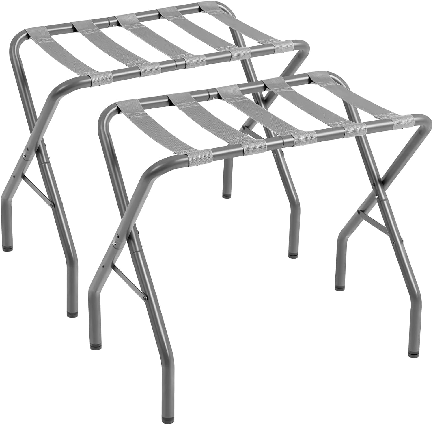 Foldable Luggage Rack Set of 2 for Easy Travel and Storage