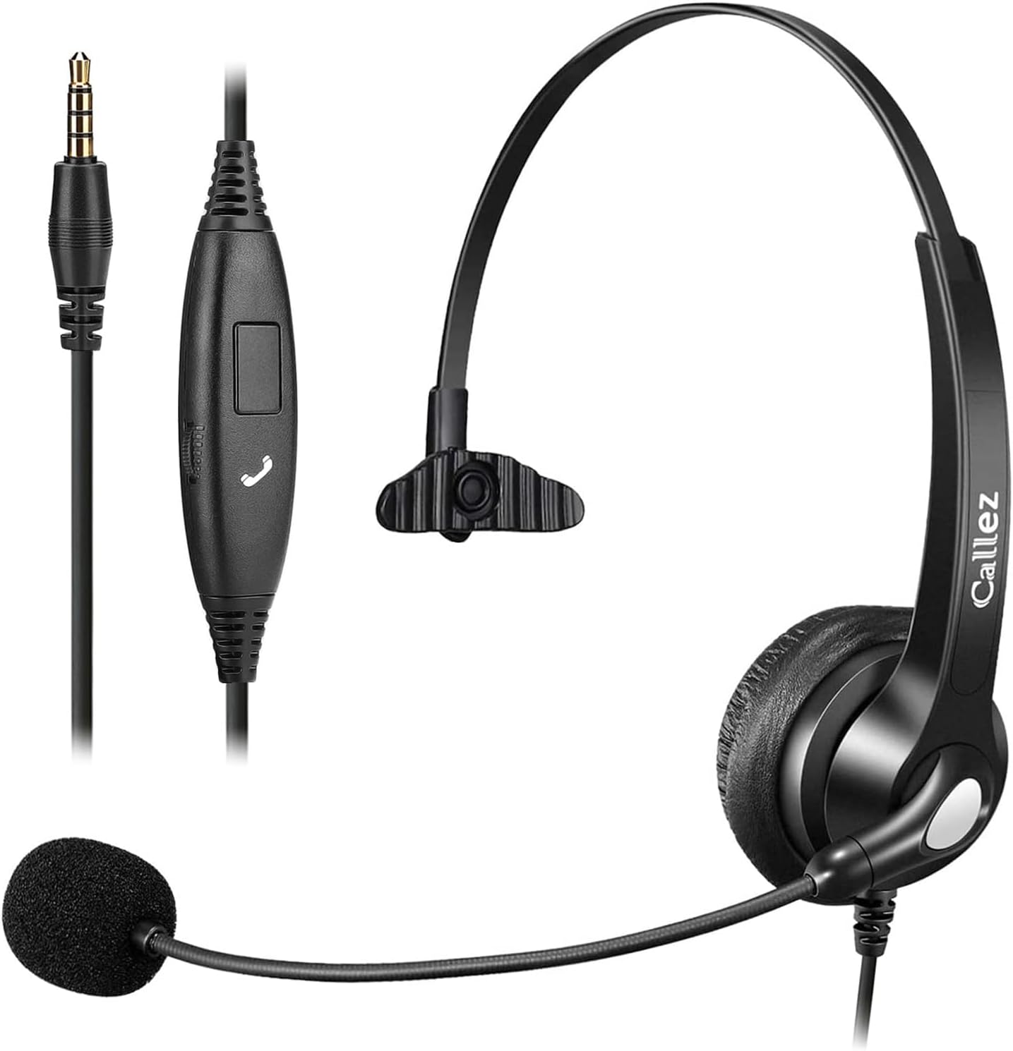 Callez Noise Cancelling Headset for Clear Communication