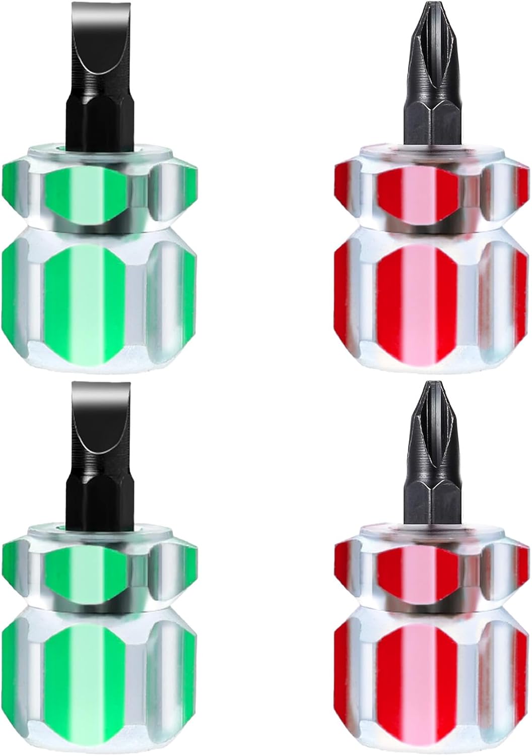 Mabor 4Pcs Mini Stubby Screwdriver Set for Sewing Machines