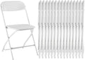 Sweetcrispy Folding Chair 16 Pack - Sturdy 330 lb Capacity