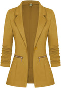 Long Sleeve Women's Blazer Cardigan S-3XL - Slim Fit Office Jacket