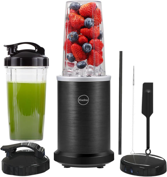 1000W ICUCINA Blender Set - Blend Smoothies On-The-Go!