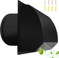 10 inch Steel Hooded Wall Vent with Screen - Efficient Exhaust