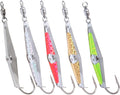 Spoon-Squid Precision Fishing Spoon Size 1 - 5 Pack Assortment