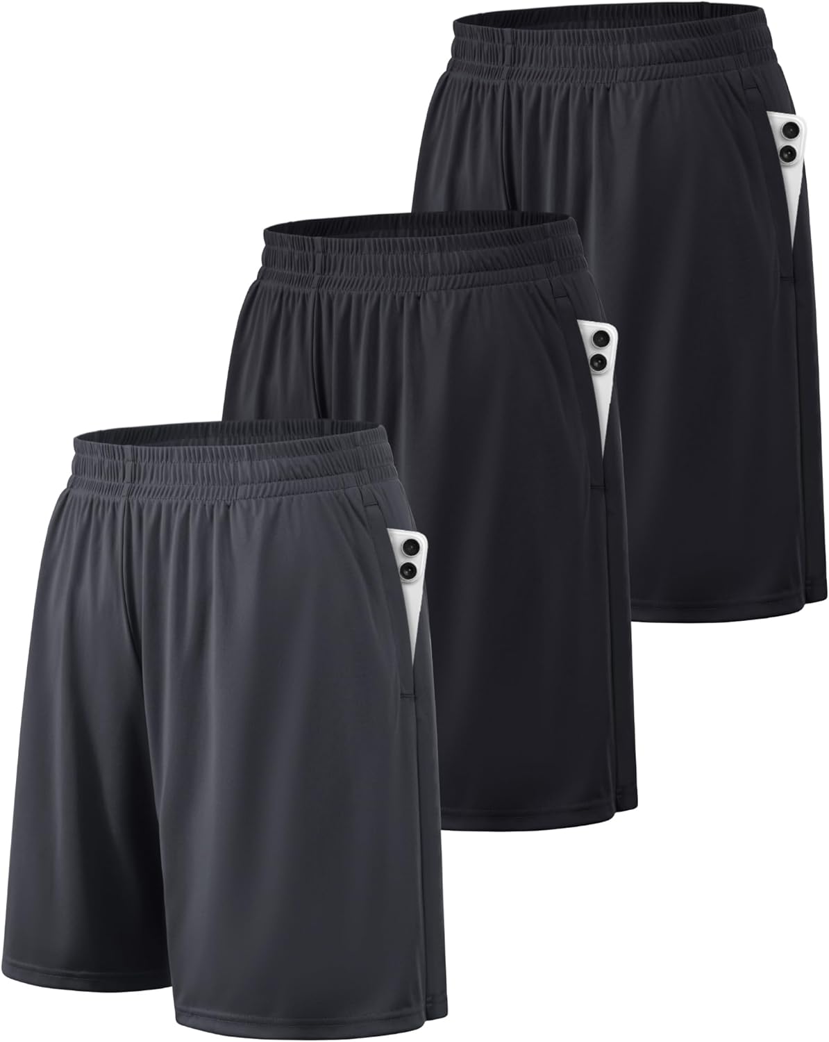 BALENNZ Athletic Shorts for Men with Pockets and Comfort Fit