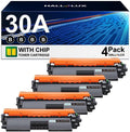 HALLOLUX 30A 30X Toner Cartridge 4-Pack Replacement for HP - High